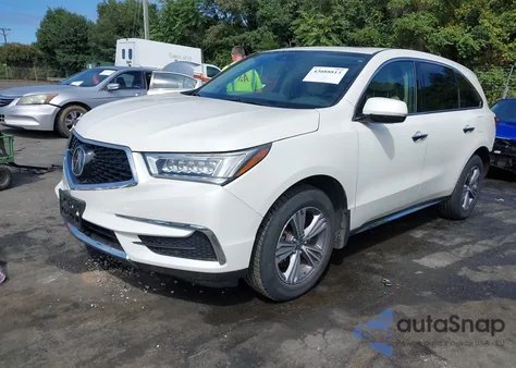 2019 Acura Mdx Standard из США, поврежденный, VIN 5J8YD4H31KL036733